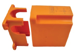 علبة بلاستيك لخلاط انكستري مخرجين