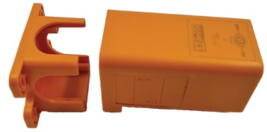 علبة بلاستيك لخلاط انكستري مخرج واحد