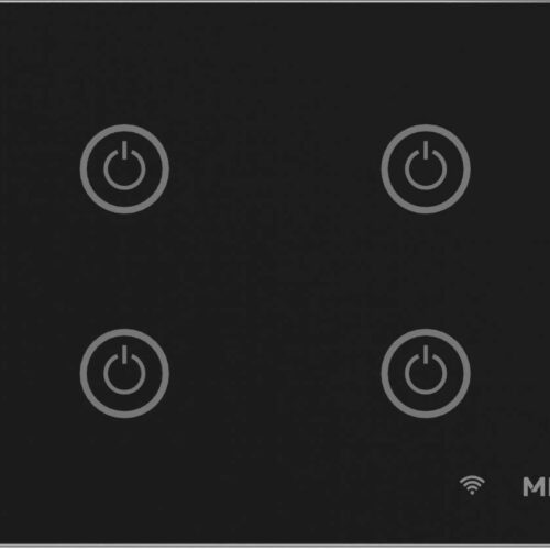 مفتاح سمارت رباعي اسود