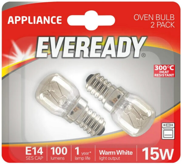 لمبة فرن حراري سن 14     15W   Energizer