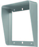 واقي مطري مفرد لوحدة الباب الشقة والشقتین مخفي مع علبة بلاستیك